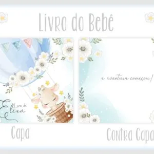 Livro do Bebê Girafinha Baloeira - Arquivo Digital