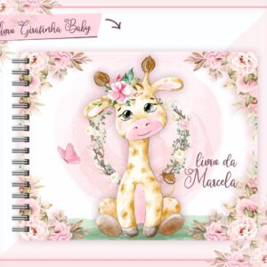 Livro Do Bebe Girafinha Menina Arquivo Digital 3