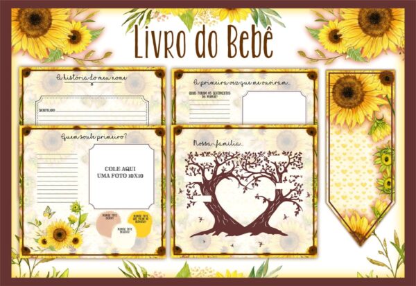 Livro do Bebê Girassol - Arquivo Digital