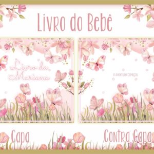 Livro do Bebê Jardim das Borboletas - Arquivo Digital