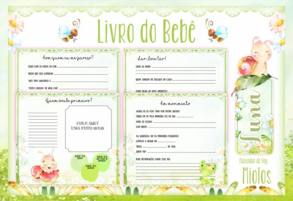 Livro do Bebê Jardim I - Arquivo Digital