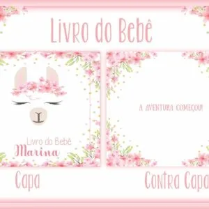 Livro do Bebê Lhama Rosa - Arquivo Digital