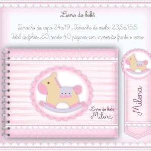 Livro do Bebê Menina - Arquivo Digital
