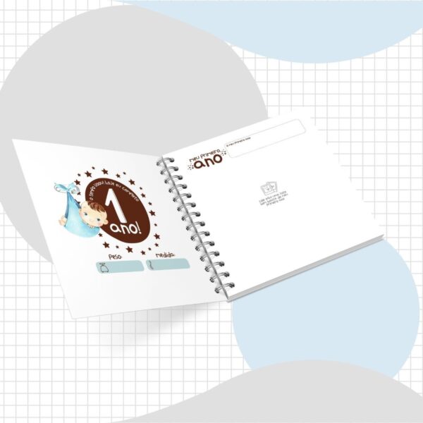 Livro do Bebê Menino - Arquivo Digital