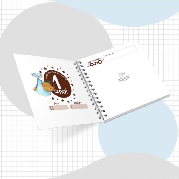 Livro do Bebê Menino Negro- Arquivo Digital