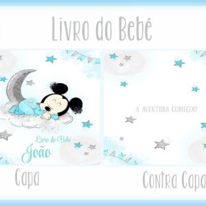 Livro do Bebê Mickey Baby - Arquivo Digital