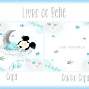 Livro do Bebê Mickey Baby - Arquivo Digital
