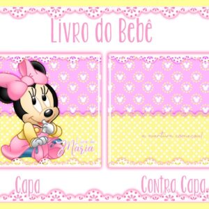 Livro do Bebê Minie Baby I - Arquivo Digital