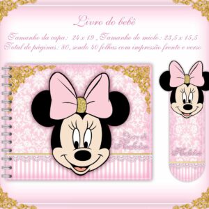 Livro do Bebê Minie Rosa - Arquivo Digital