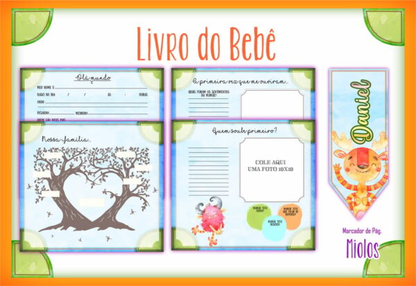 Livro do Bebê Monstrinhos - Arquivo Digital