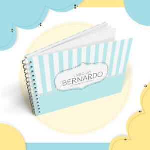 Livro do Bebê Neutro Azul arquivo digital para imprimir 18 livro do bebe neutro azul arquivo digital