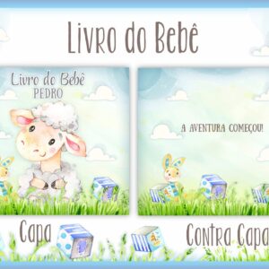 Livro do Bebê Ovelha Menino - Arquivo Digital