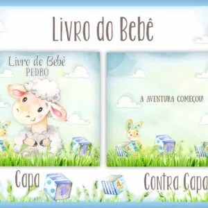Livro do Bebê Ovelha Menino - Arquivo Digital