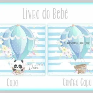 Livro do Bebê Panda Baloeiro - Arquivo Digital