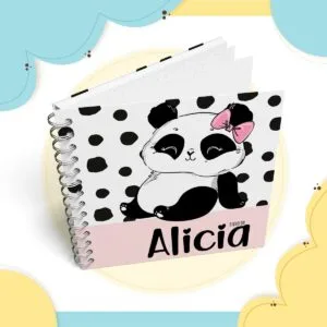 Livro do Bebê Panda Menina - Arquivo Digital 33 Livro do Bebê Panda Menina - Arquivo Digital