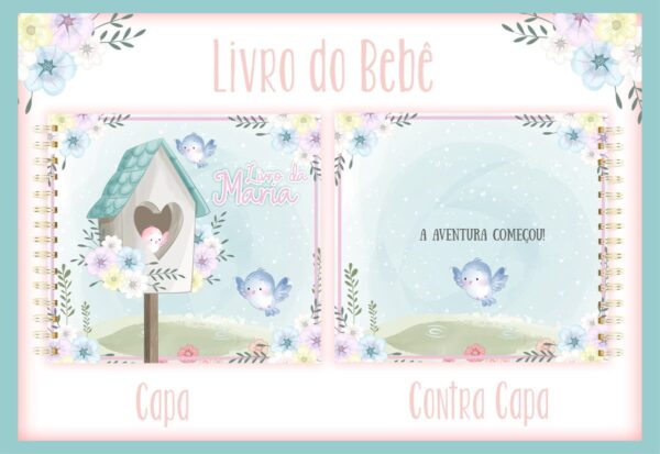 Livro do Bebê Passarinhos I - Arquivo Digital