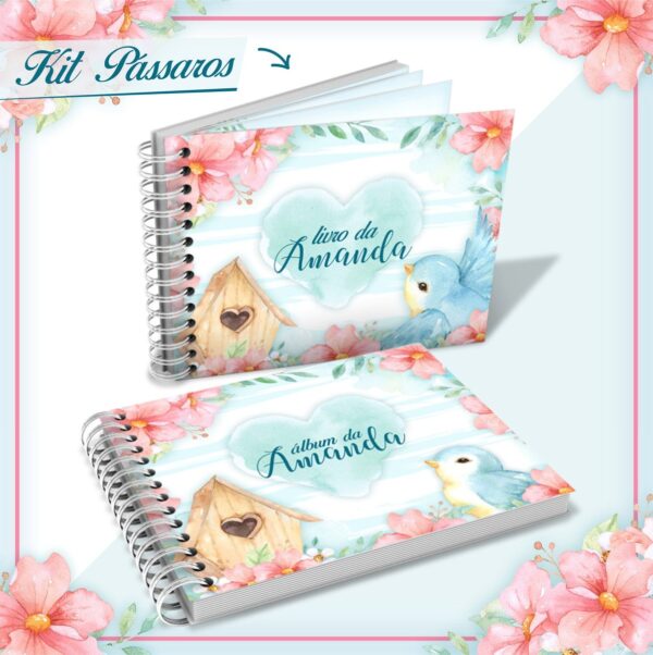 Livro Do Bebê Pássaros - Arquivo Digital