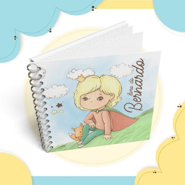 Livro do Bebê Pequeno Príncipe - Arquivo Digital