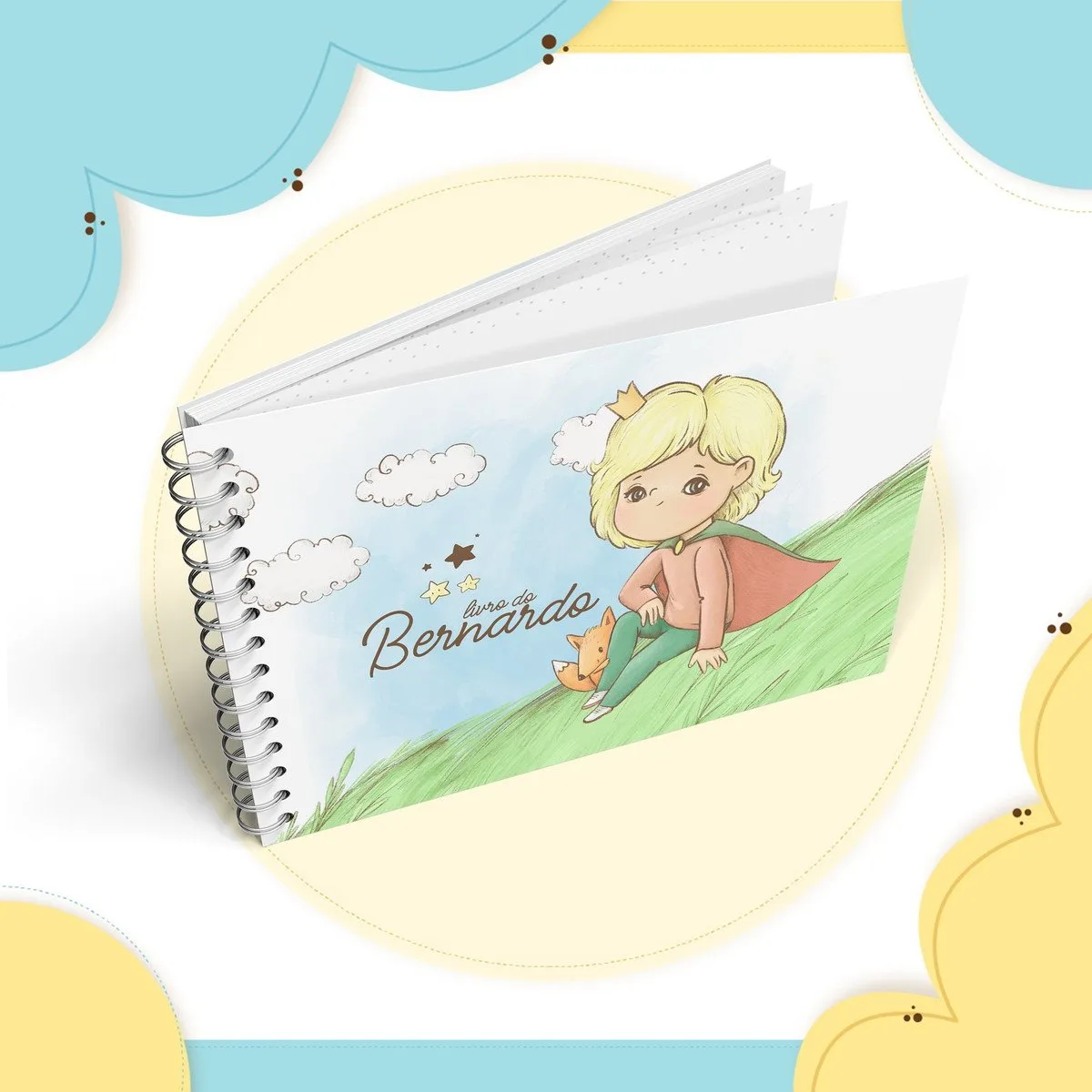 Livro do Bebê Pequeno Príncipe - Arquivo Digital