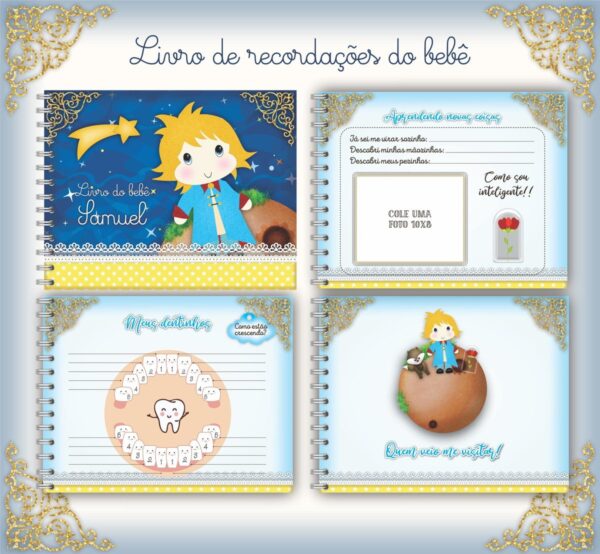 Livro Do Bebe Pequeno Principe Completo Arquivo Digital 2