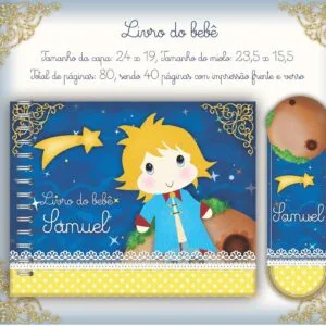 Livro do Bebê Pequeno Príncipe Completo - Arquivo Digital 12 Livro Do Bebe Pequeno Principe Completo Arquivo Digital 4