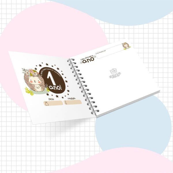 Livro do Bebê Porco Espinho - Arquivo Digital