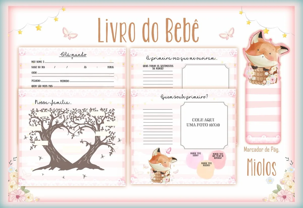 Livro do Bebê Raposa - Arquivo Digital