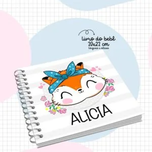 Livro do Bebê Raposa Menina - Arquivo Digital