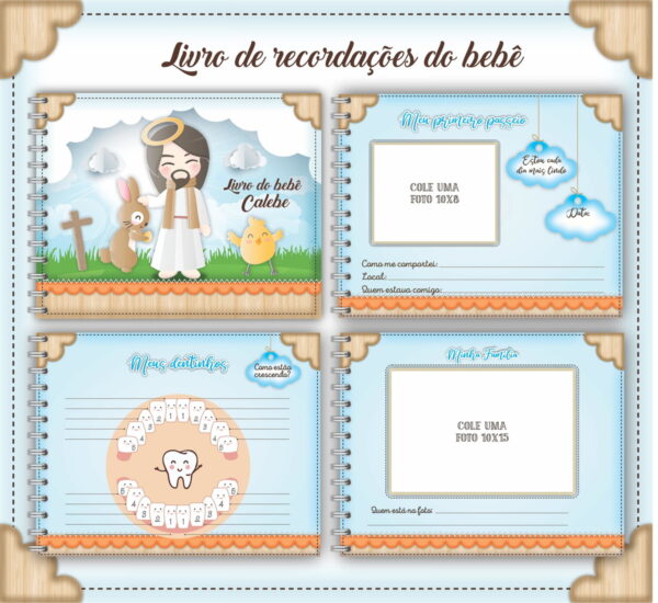 Livro do Bebê Religioso - Arquivo Digital