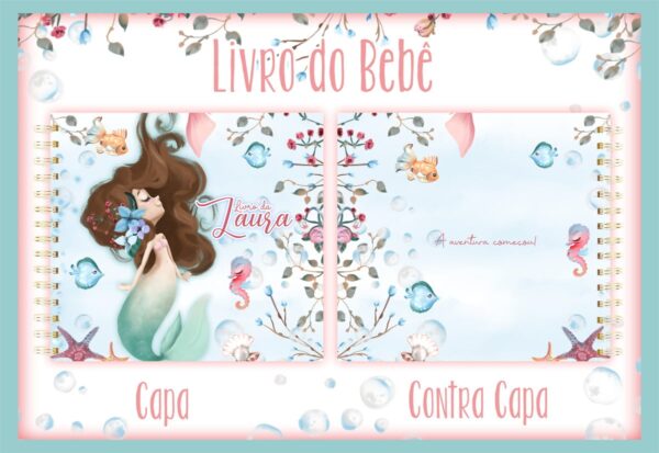 Livro do Bebê Sereias - Arquivo Digital