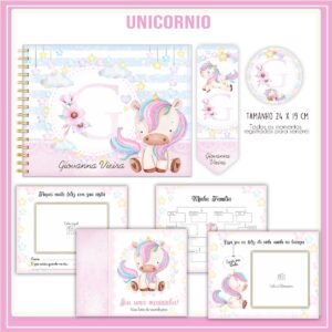 livro do bebe unicornio rosinha arquivo digital livro do bebe