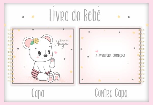 Livro do Bebê Ursinha BABY - Arquivo Digital
