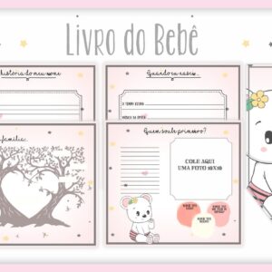 Livro do Bebê Ursinha BABY - Arquivo Digital
