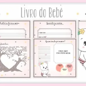 Livro do Bebê Ursinha BABY - Arquivo Digital