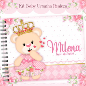 livro do bebe ursinha realeza arquivo digital