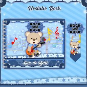 Livro do Bebê Ursinho Rock - Arquivo Digital