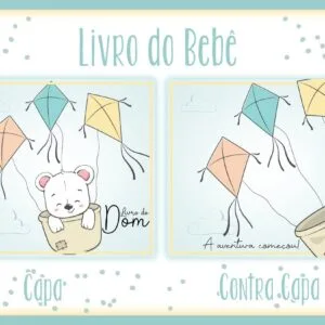 Livro do Bebê Ursinho Voador - Arquivo Digital
