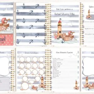 Livro do Bebê Urso Marinheiro - Arquivo Digital 24 Livro do Bebê Urso Marinheiro - Arquivo Digital