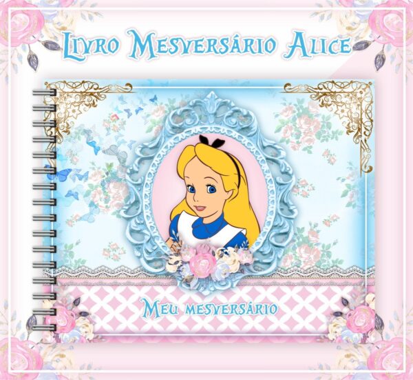 Livro Mesversário Alice - Arquivo Digital
