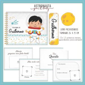 Livro Mesversário Astronauta - Arquivo Digital