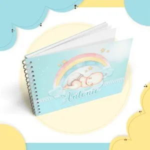Livro Mêsversário Bebê Arco Irís Menino - Arquivo Digital 7 Livro Mêsversário Bebê Arco Irís Menino - Arquivo Digital