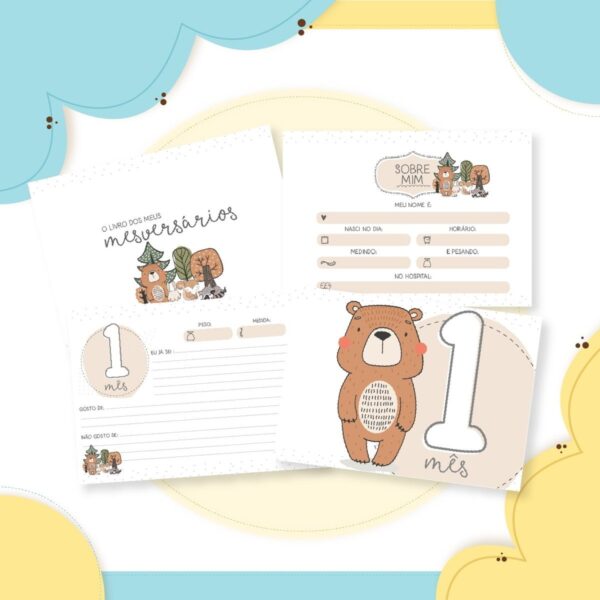 Livro Mêsversário Bosque Menino - Arquivo Digital