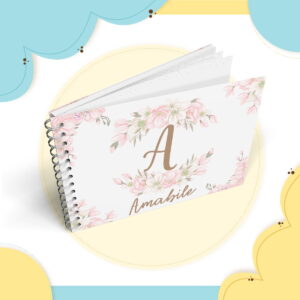 Livro Mêsversário Floral Kit PDF para Imprimir e Montar 34 Livro Mesversario Floral Arquivo Digital