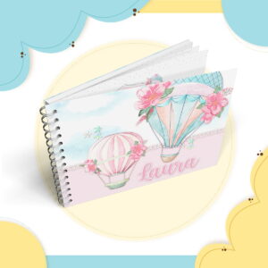 livro mesversario menina balao de ar em pdf para imprimir