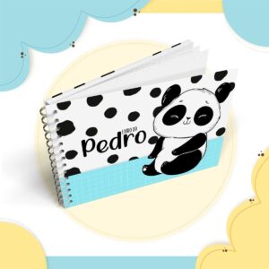 Livro Mêsversário Panda Menino - Arquivo Digital