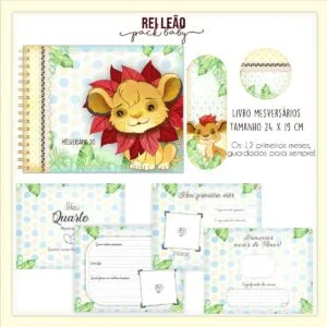 Livro Mesversário Rei Leão - Arquivo Digital 9 Livro Mesversário Rei Leão - Arquivo Digital
