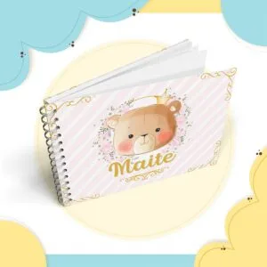 Livro Mêsversário Ursinha Princesa - Arquivo Digital
