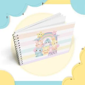Livro Mêsversário Ursinho Pooh Menina - Arquivo Digital