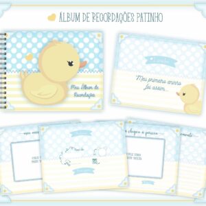 livro recordacoes bebe patinho arquivo digital livro recordacoes do bebe