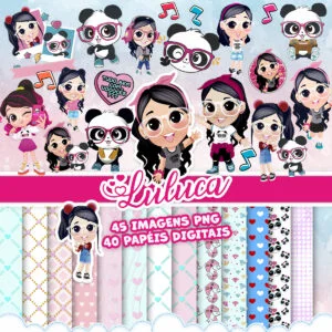 Luluca Kit Digital Scrapbook Png Ilustrações Imagens Artes